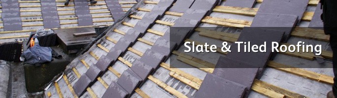 Slate and tiled roofs